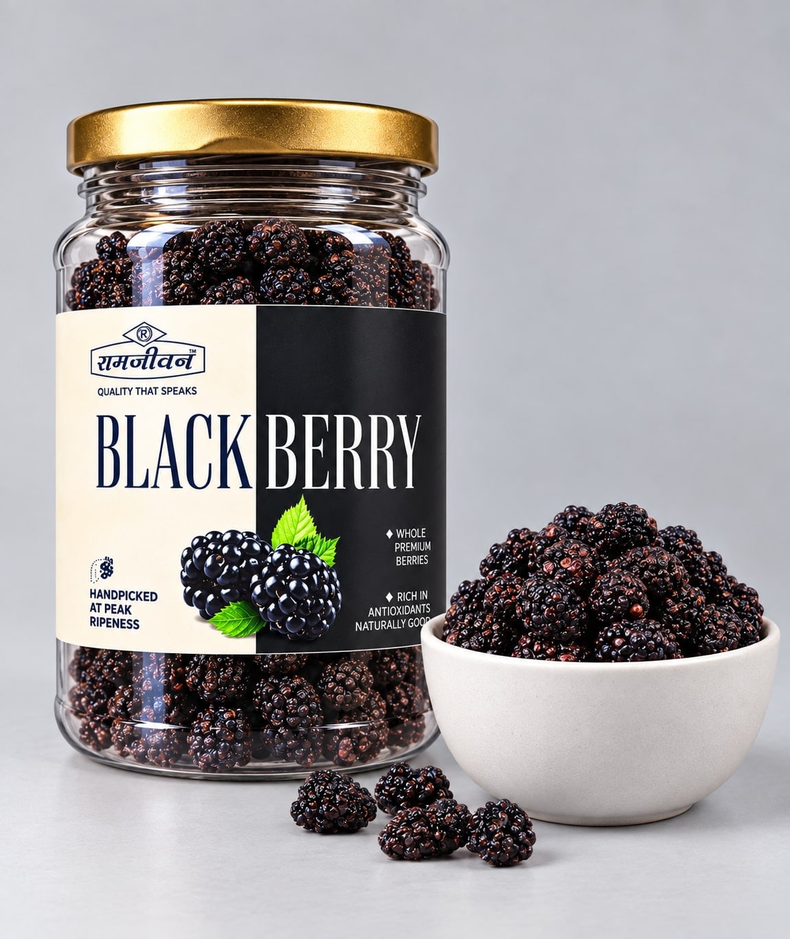 Dried Blackberries