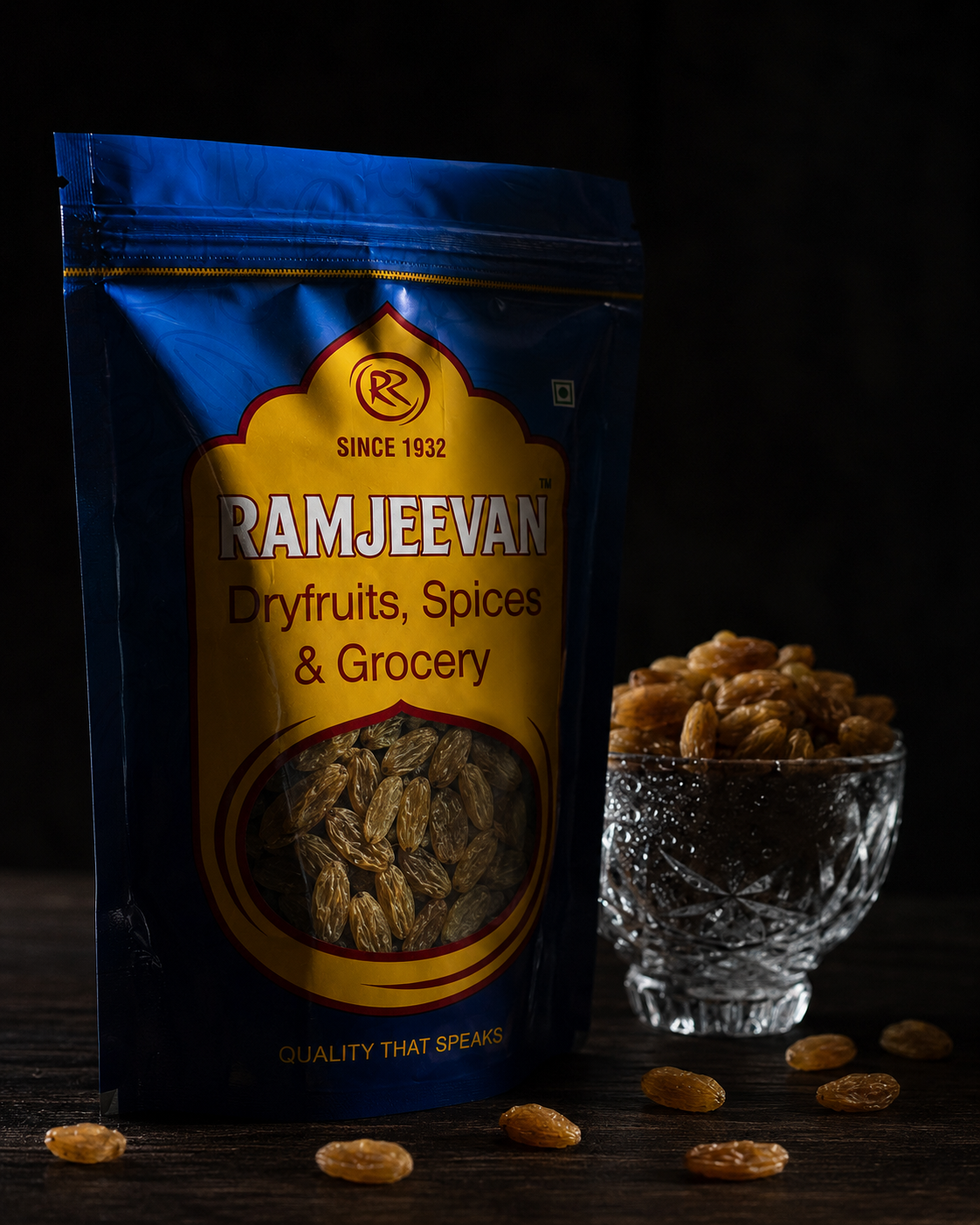 Seedless Green Raisins (Kishmish)
