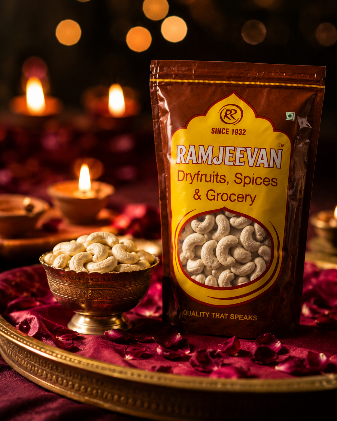 Natural Whole Cashews (W240)