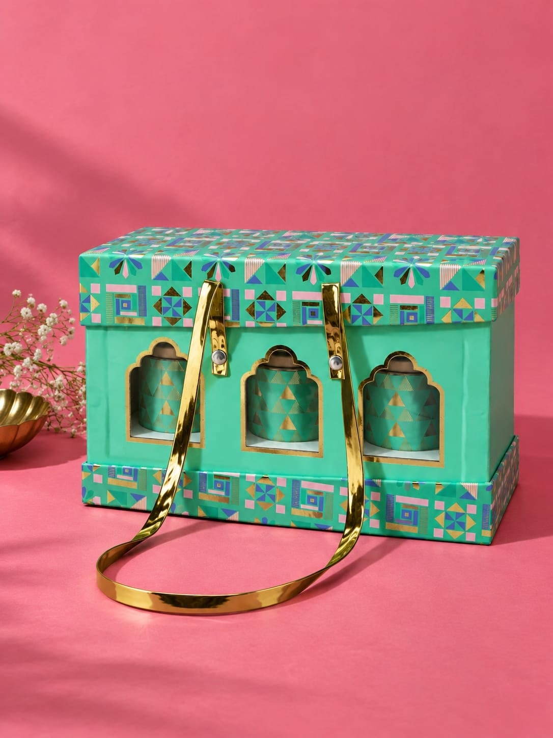 3 Story Dry Fruit Gift Box (500g)