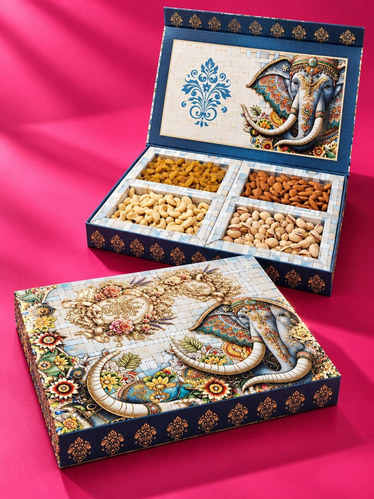 Ganesh Dry Fruit Gift Box (635g)