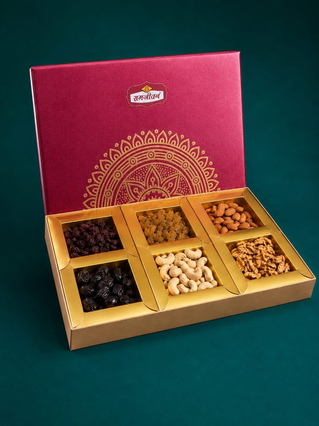 Half Sun Dry Fruit Gift Box (500g)