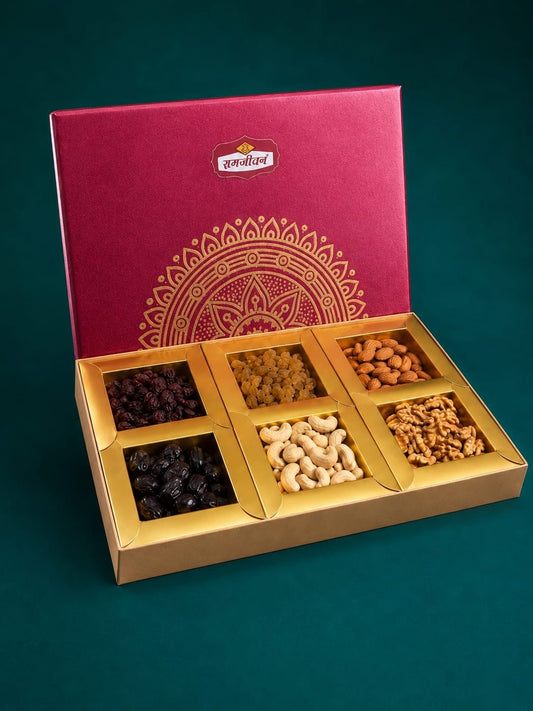 Half Sun Dry Fruit Gift Box (500g)