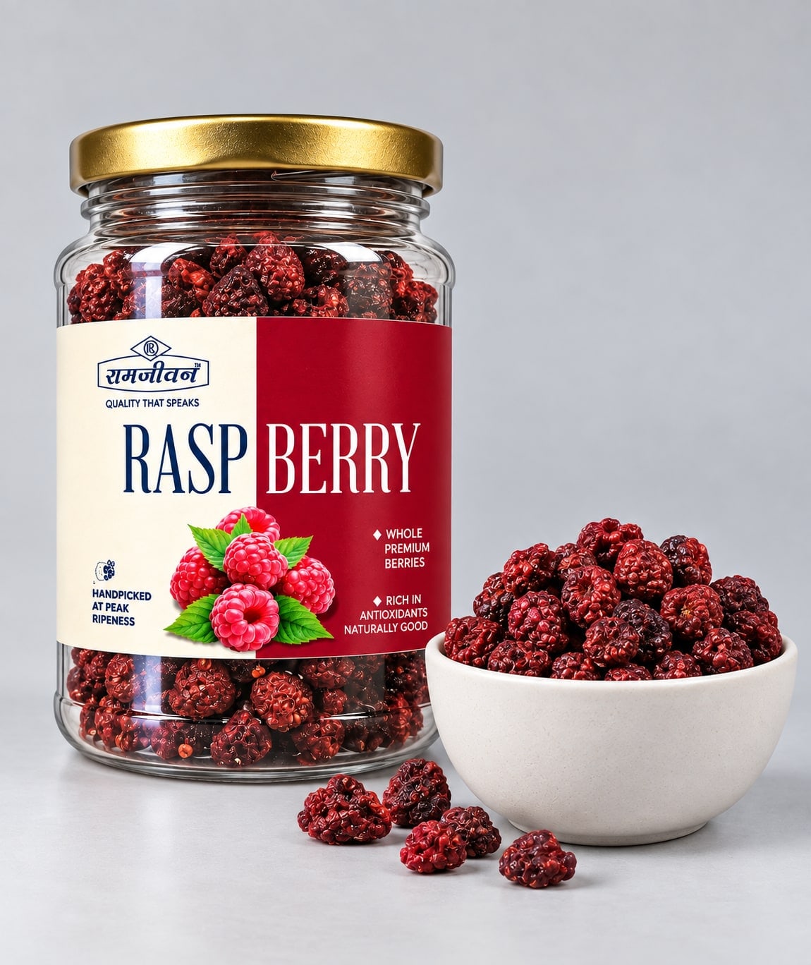 Dried Raspberries