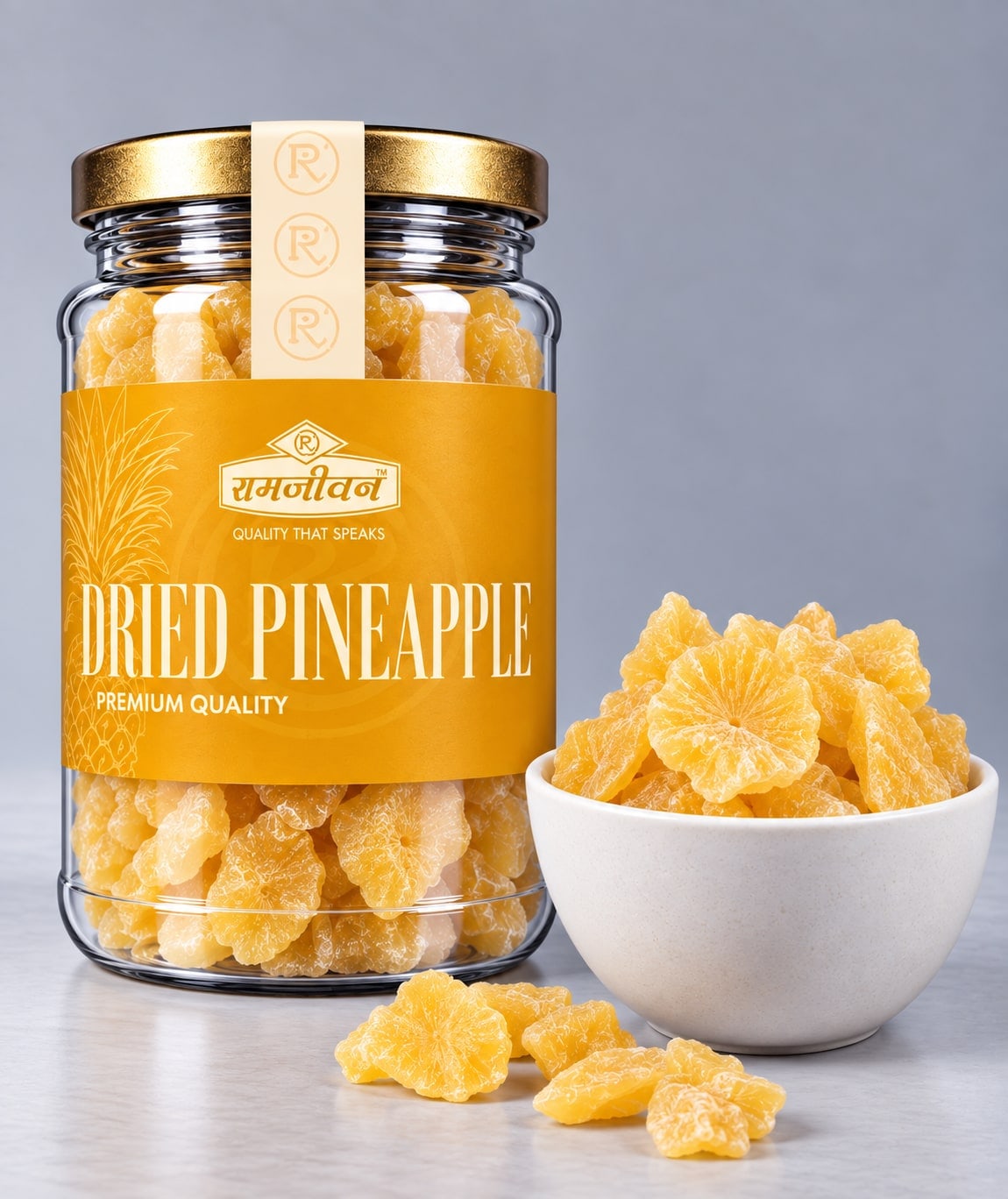 Dried Pineapple (Small)